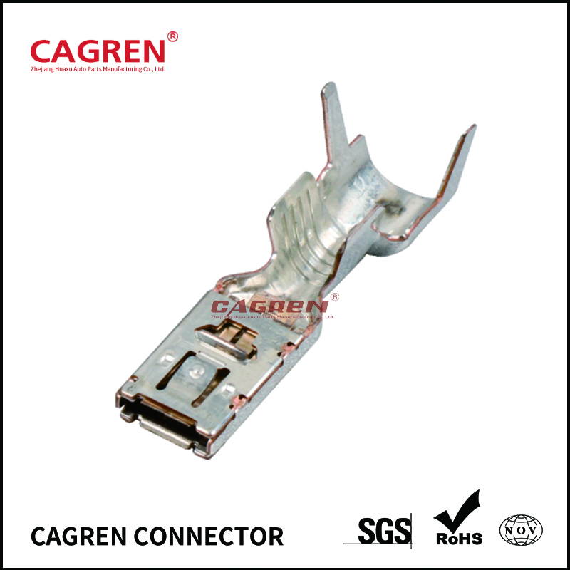 DJ6223-6.3C 6.3mm Female Terminals for 12-14 AWG with Tin (Loose Piece)  G494