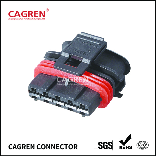 5 Pin Automotive Fuel Injector Crankshaft Position Sensor Connector Waterproof Female Plug 1928403146 DJ7056B-3.5-21