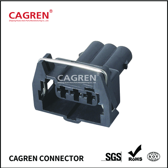 DJ7035A-3.5-21 Connector 12162547 (3PIN) 3-contact speed sensor, Hall sensor, throttle position sensor, camshaft, idle, suitable for BMW, GAZ, LADA (VAZ), SAAB, UAZ