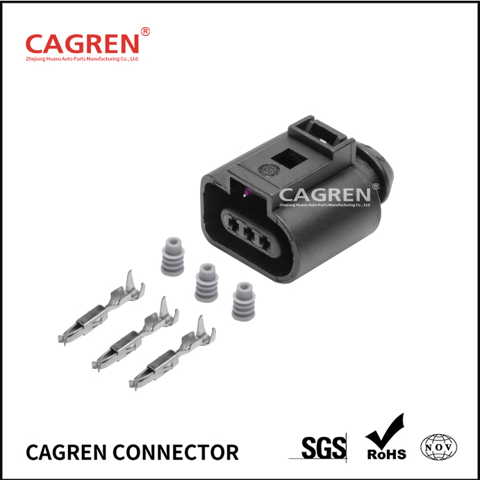 DJ7032A-1.5-21 Connector 1J0973703 (3PIN) waterproof car connector H0593