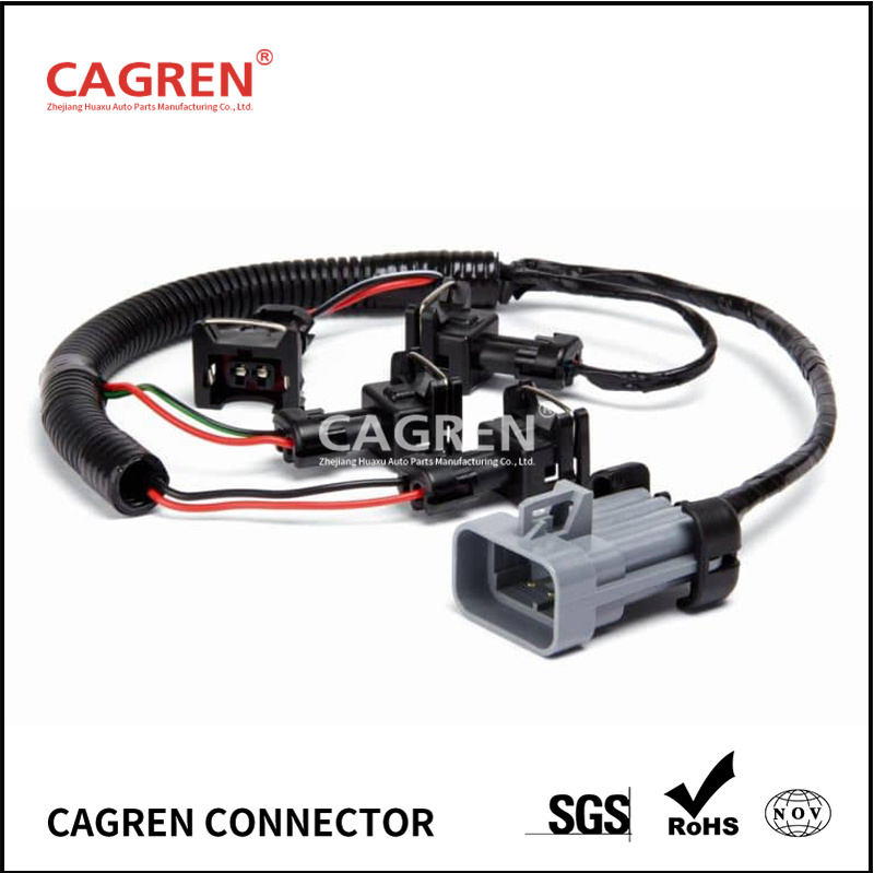 212143724036 Injector wiring harness, Lada (VAZ) 21074, NIVA 21214, 2123.