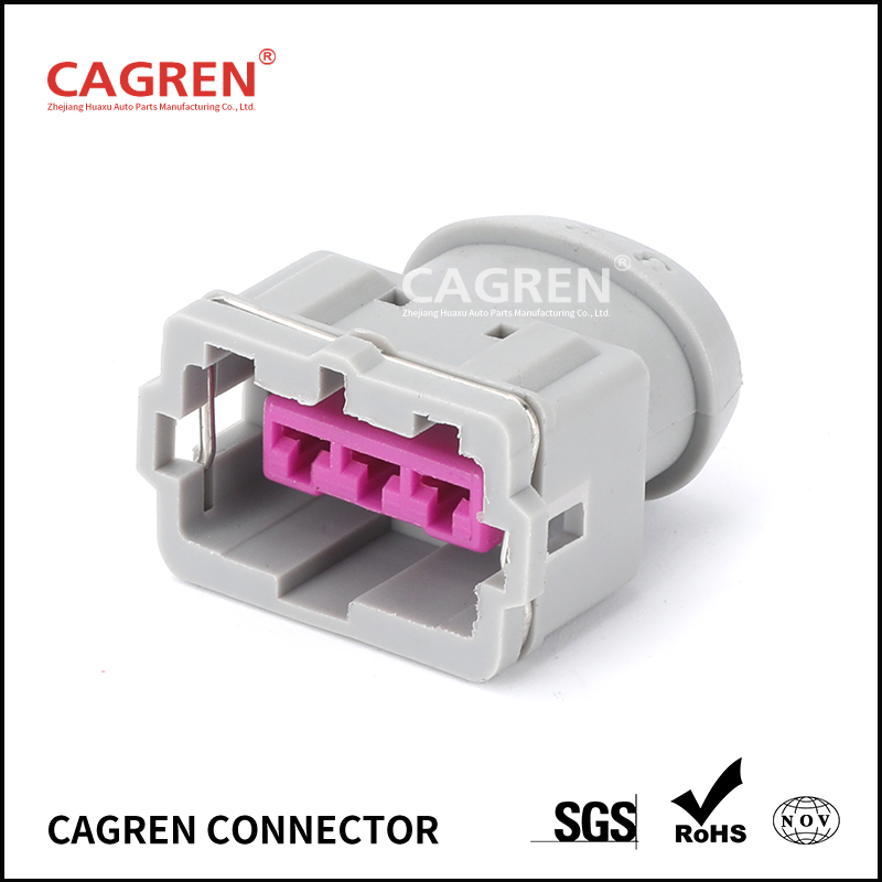 3 Pin 3.5 Series Auto Plastic Housing Unsealed Socket With Terminal Car Wiring Harness Plug DJ7031C-3.5-21