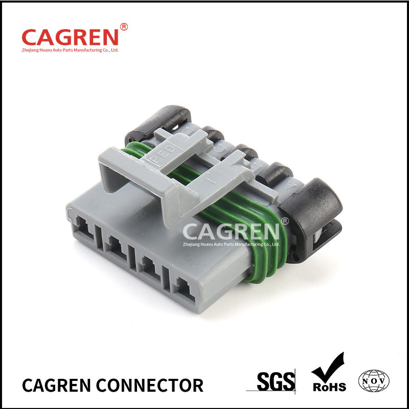 4 Pin 280 Series Connector FVAC Blower Motor Control Unit Socket Heater A/C Air Conditioning Plug 12129565