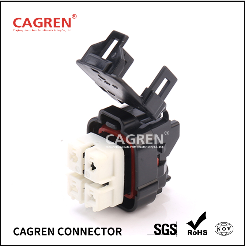 4 pin female cable connector waterproof auto wire harness connector DJ70421Y-2.2-21 6195-0315