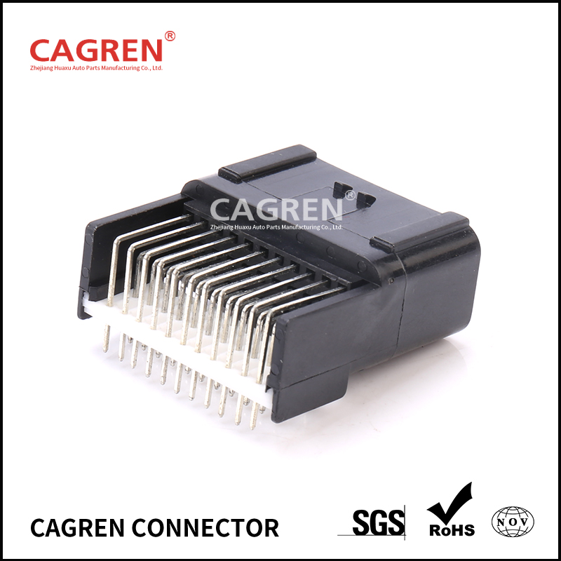33 pin waterproof automotive pcb hearder plug 6189-7106 6188-4871 male female ecu wire connector