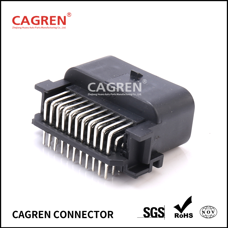 1554461-1 1554458-2 auto wire cable female male connector terminal 33 pin automotive waterproof plug