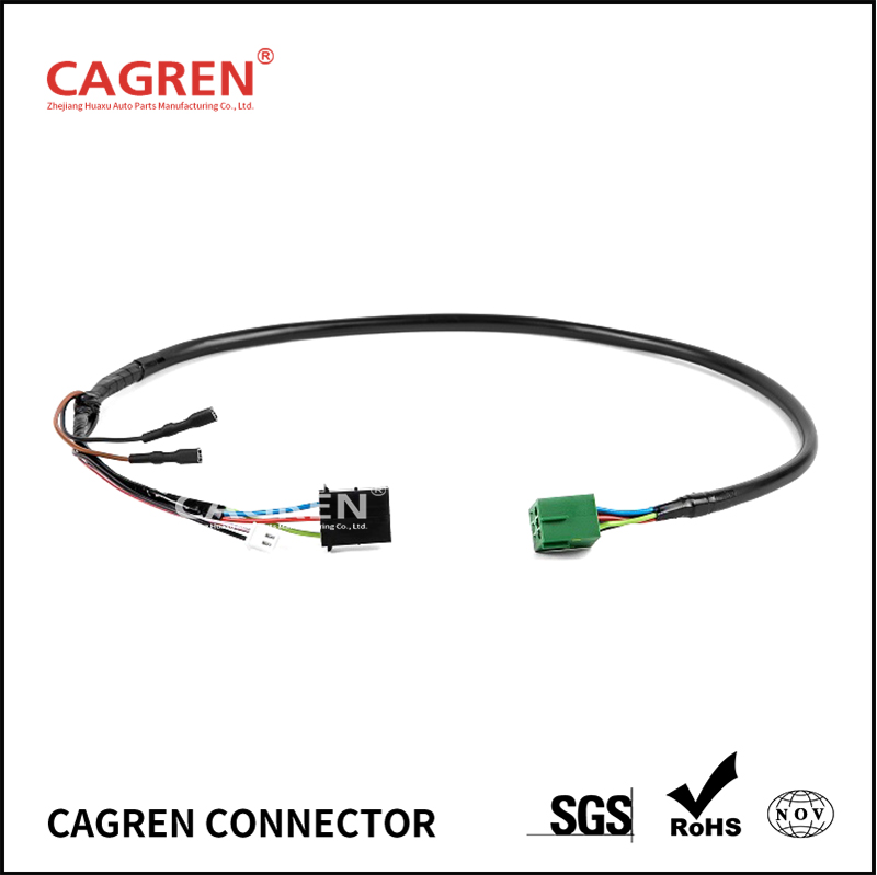 21913724328 LADA (VAZ) GRANTA rearview mirror wiring harness with heating, electric drive and turn signal.