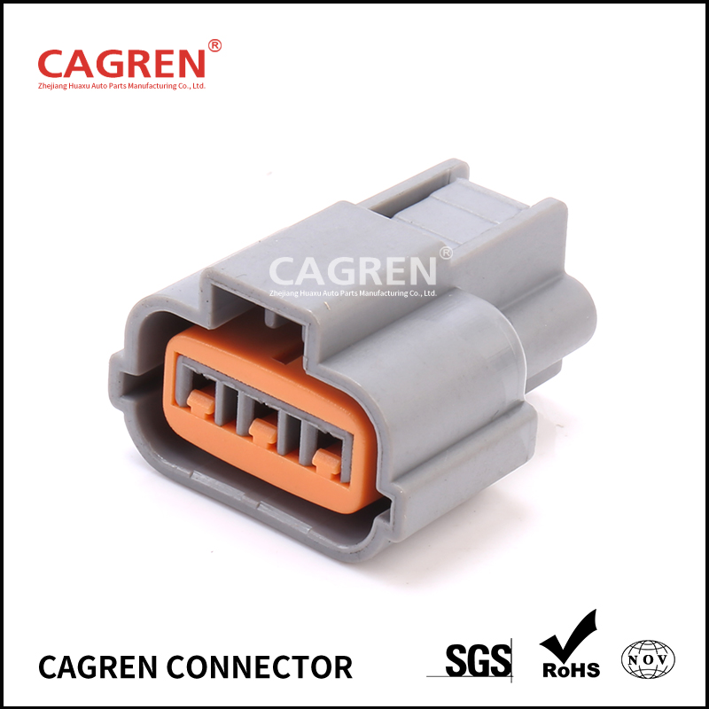 3 Pin High-Voltage Pack Ignition Coil Waterproof Connector Socket PU465-03127 PU475-03900 6195-0012 For Mitsubishi
