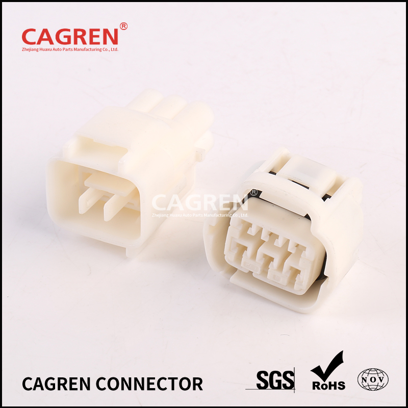 1 Set 6 Pin Auto Accelerator Throttle Pedal Connector Waterproof Socket 90980-11034 7283-7062-40 7282-7062-40