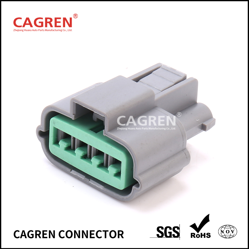 4 pin female sealed waterproof electrical automotive wire harness connector PU465-04127