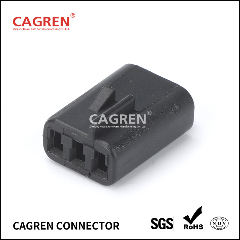 3 Pin 12047781 Black Metri-Pack 150 Unsealed Female Connector