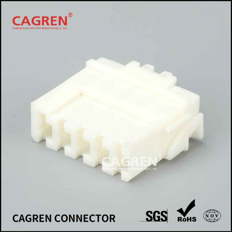 DJ7051A-4.8-21 Waterproof 5-Pin Unsealed Nylon Connector for Male Auto Harness Assembly with ROHS Certificate Automotive