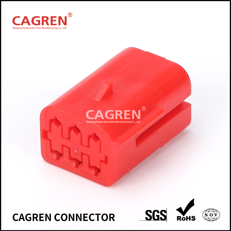 6 pin 7065Y-1.0-21 Cagren Automotive wiring harness connector
