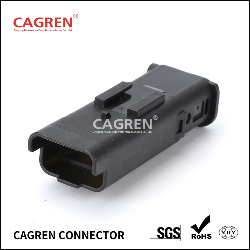 3Pin auto connectors male automotive electrical wiring connector 1801177-1