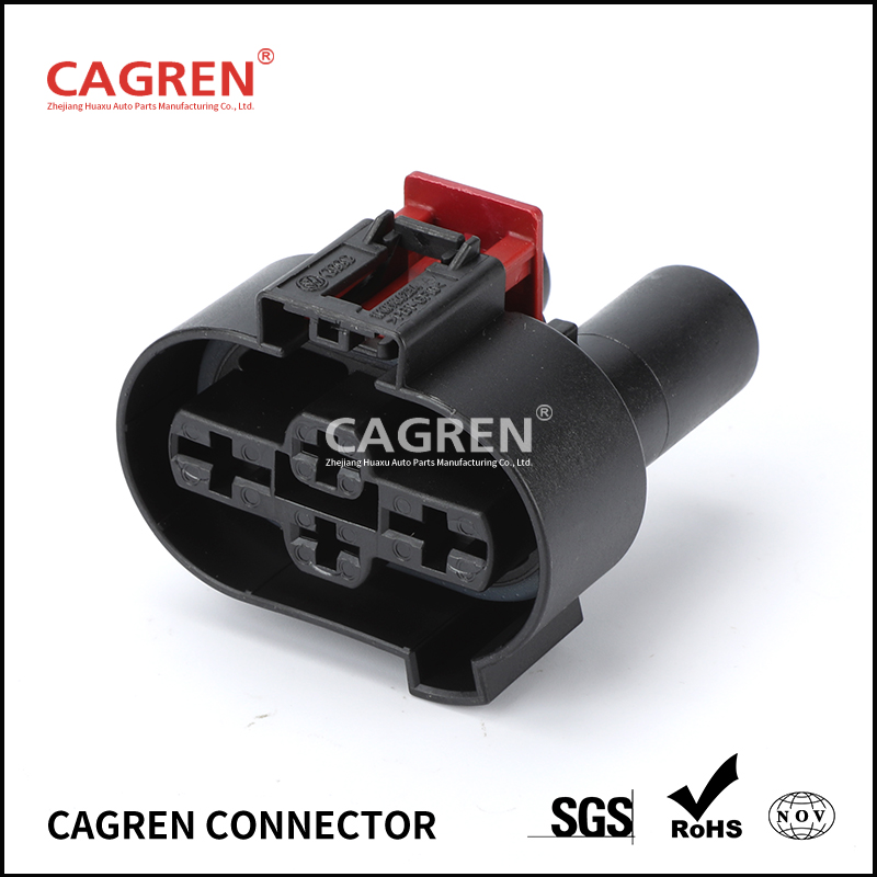 4 pin female sealed waterproof Cable Wiring Harness Car Electrical Housing Automotive Auto Wire Connector plug 1K0906234A