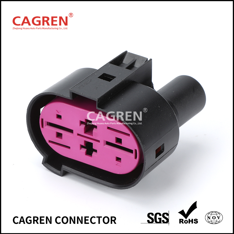 4 Pin Radiator Fan Cooling Fan Module Sensor Connector For Audi VW Skoda Seat 1J0 906 234 1J0906234