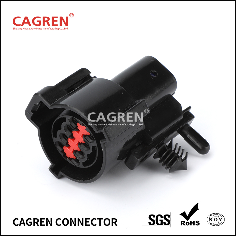 8 pin female automotive ecu engine oxygen sensor plug auto wire harness connector DJ70810A-1.5-21