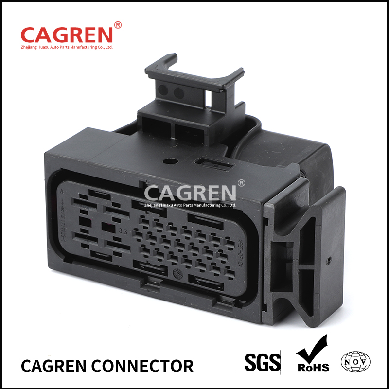 25 Pin Female Sealed ECU Connector Mechatronics Wire Harness Auto Speed Connector  1K0973213