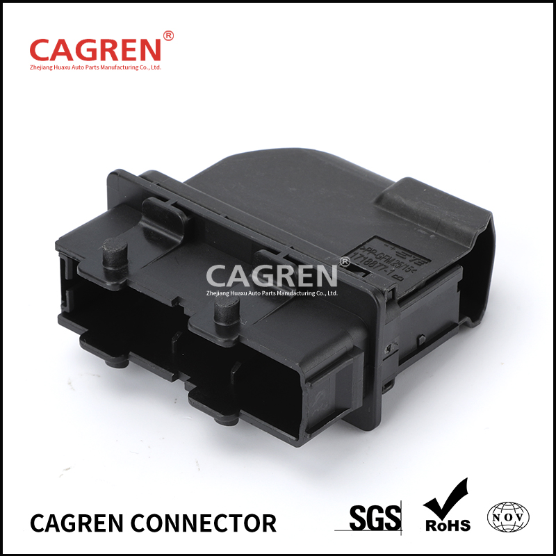 27 pin male plastic cable car electrical housing automotive door harness plug connector socket 8k0972701