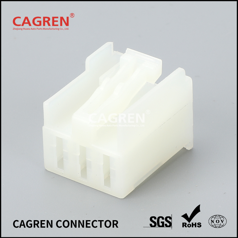 DJ7034Y-4.8-21 3 pin Automotive Socket Cable Wiring Harness Plug Housings Receptacle Unsealed Connector