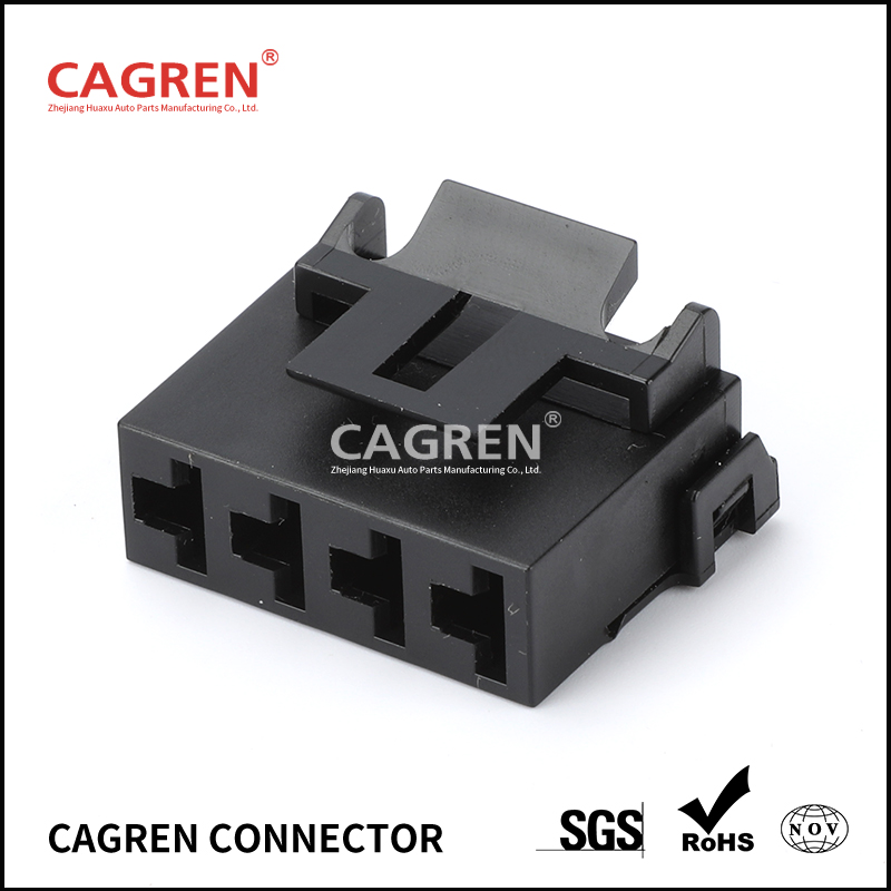 12015664 4 Pin Metri-Pack 630 Series Female Unsealed Camaro Pigtail Aptiv Connector