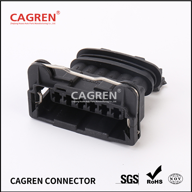 282767-2 car wire connectors automotive 6 pin male and female connector DJ7065Y-3.5-11/21