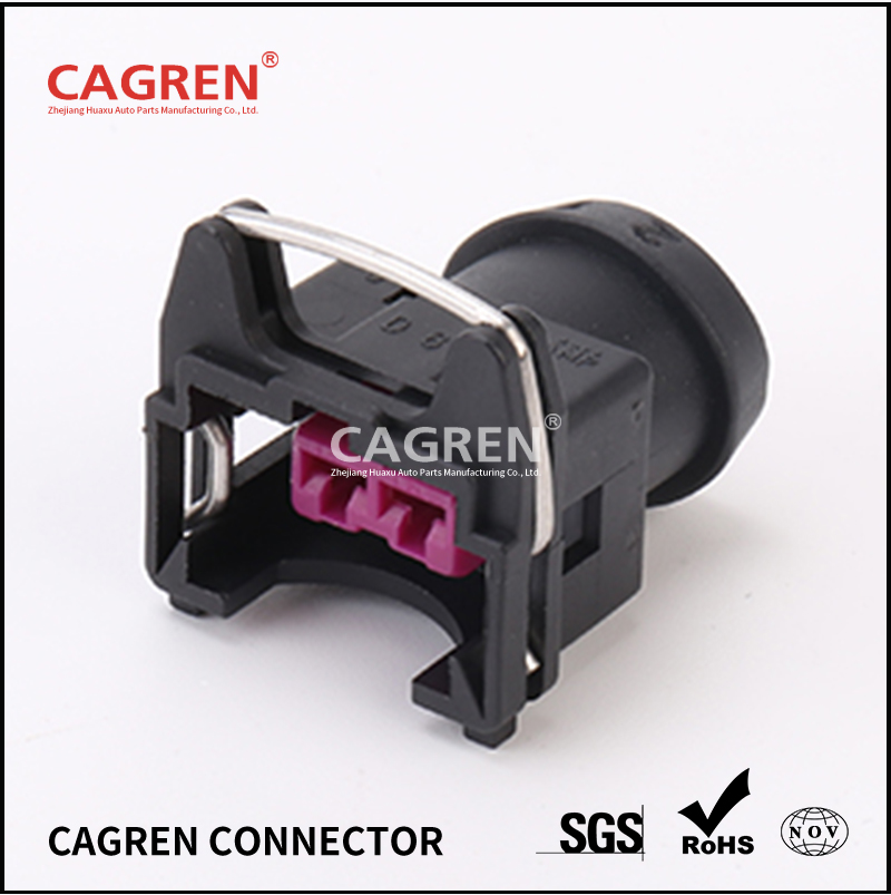 443906232 VW/Audi sealed EV1 2 pin Fuel injector plug Car connector female terminal housing DJ7023A-3.5-21